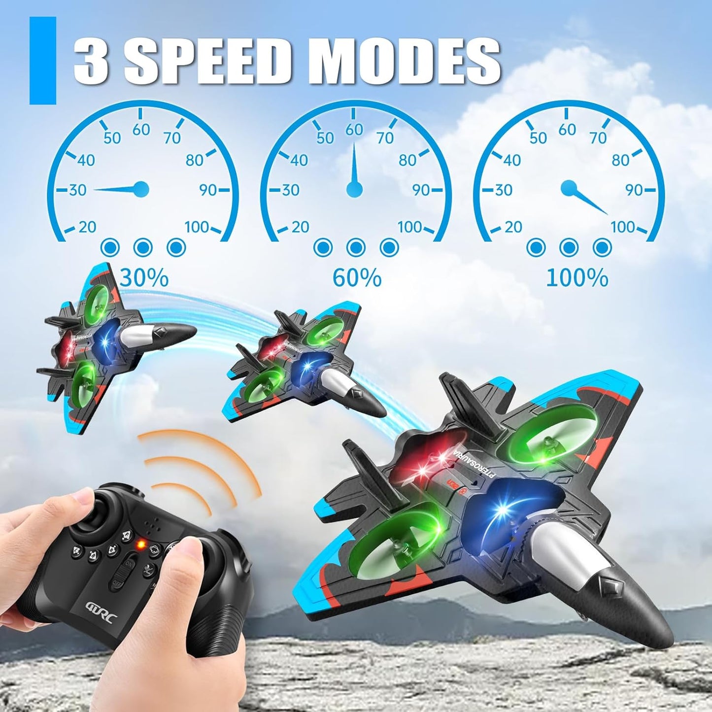 SkyStrike™ – RC Stunt Fighter Jet (Limited Edition)