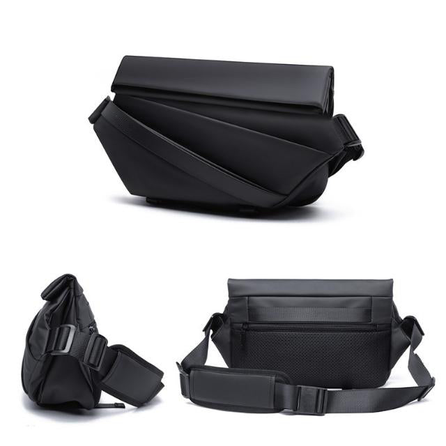 Obsidian shoulder bag