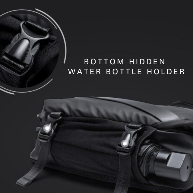 Obsidian shoulder bag