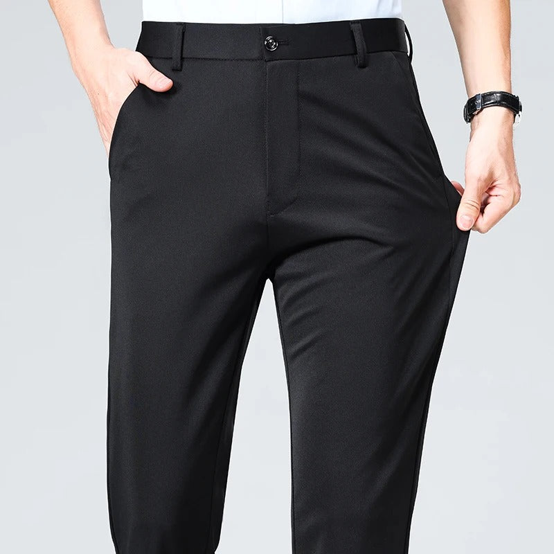 Blyssor Men's Stretch Pants - Classic Look, Maximum Comfort