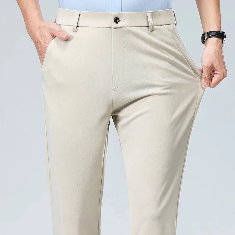 Blyssor Men's Stretch Pants - Classic Look, Maximum Comfort