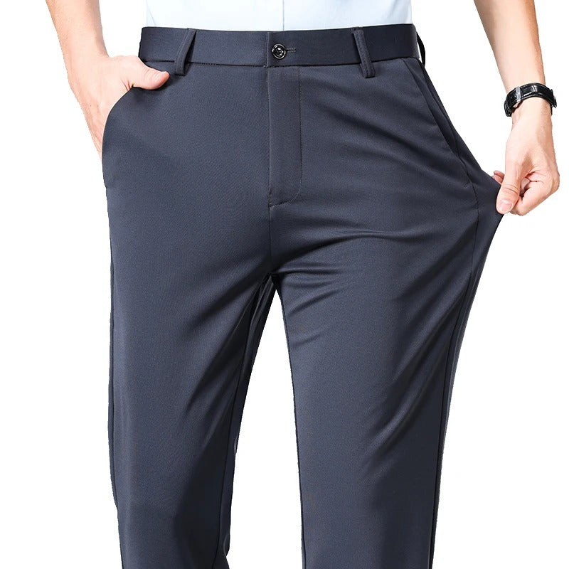 Blyssor Men's Stretch Pants - Classic Look, Maximum Comfort