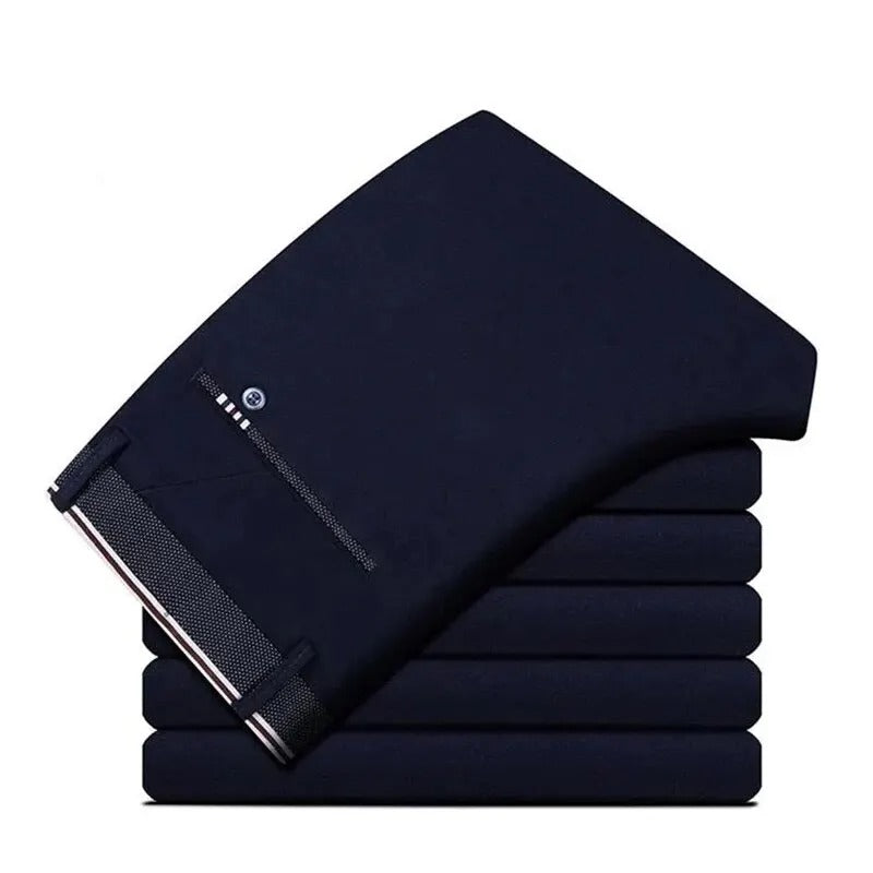 Blyssor Men's Stretch Pants - Classic Look, Maximum Comfort
