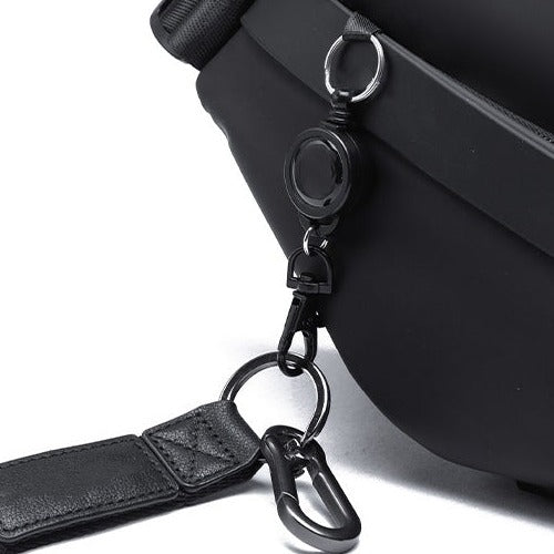 Obsidian shoulder bag