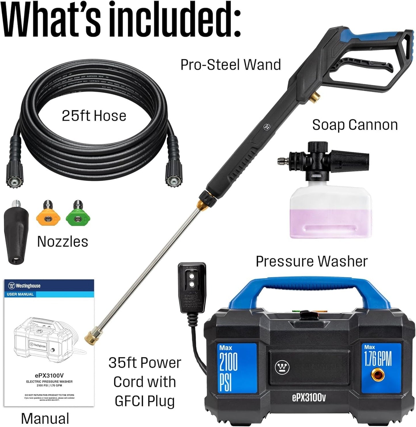 HydroVortex™ - Cordless High-Performance Pressure Washer