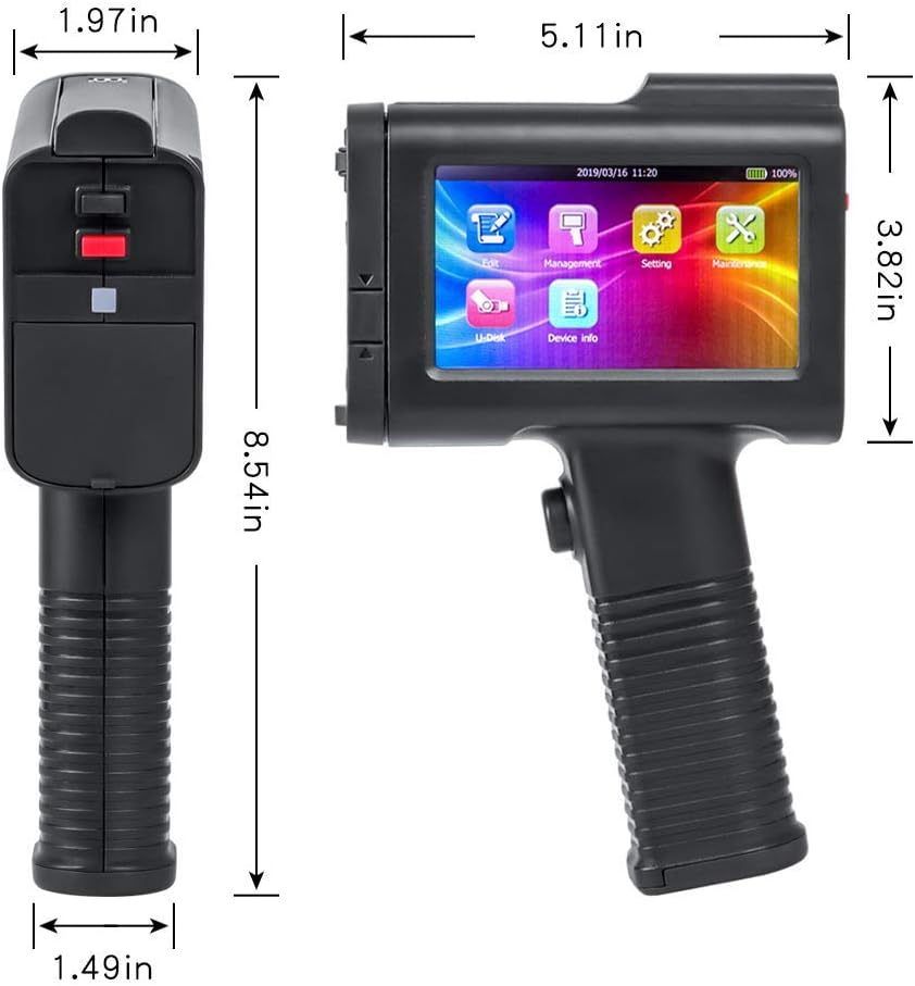 PrintEase™ – Smart Handheld Inkjet Printer