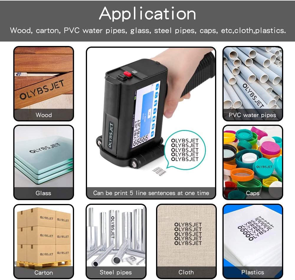 PrintEase™ – Smart Handheld Inkjet Printer
