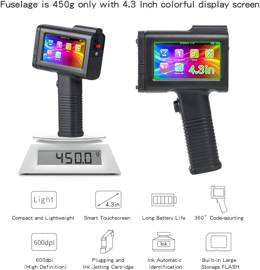 PrintEase™ – Smart Handheld Inkjet Printer