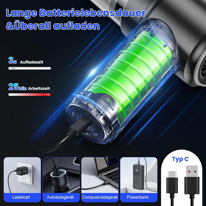 Cordless mini vacuum cleaner