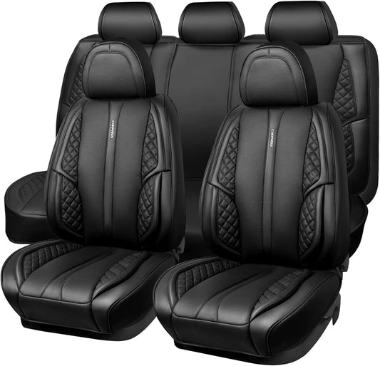 DriveElite™ – The Premium PU Leather Car Seat Cover Set (Limited Edition)