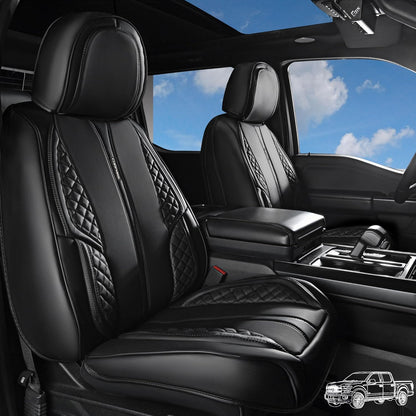 DriveElite™ – The Premium PU Leather Car Seat Cover Set (Limited Edition)