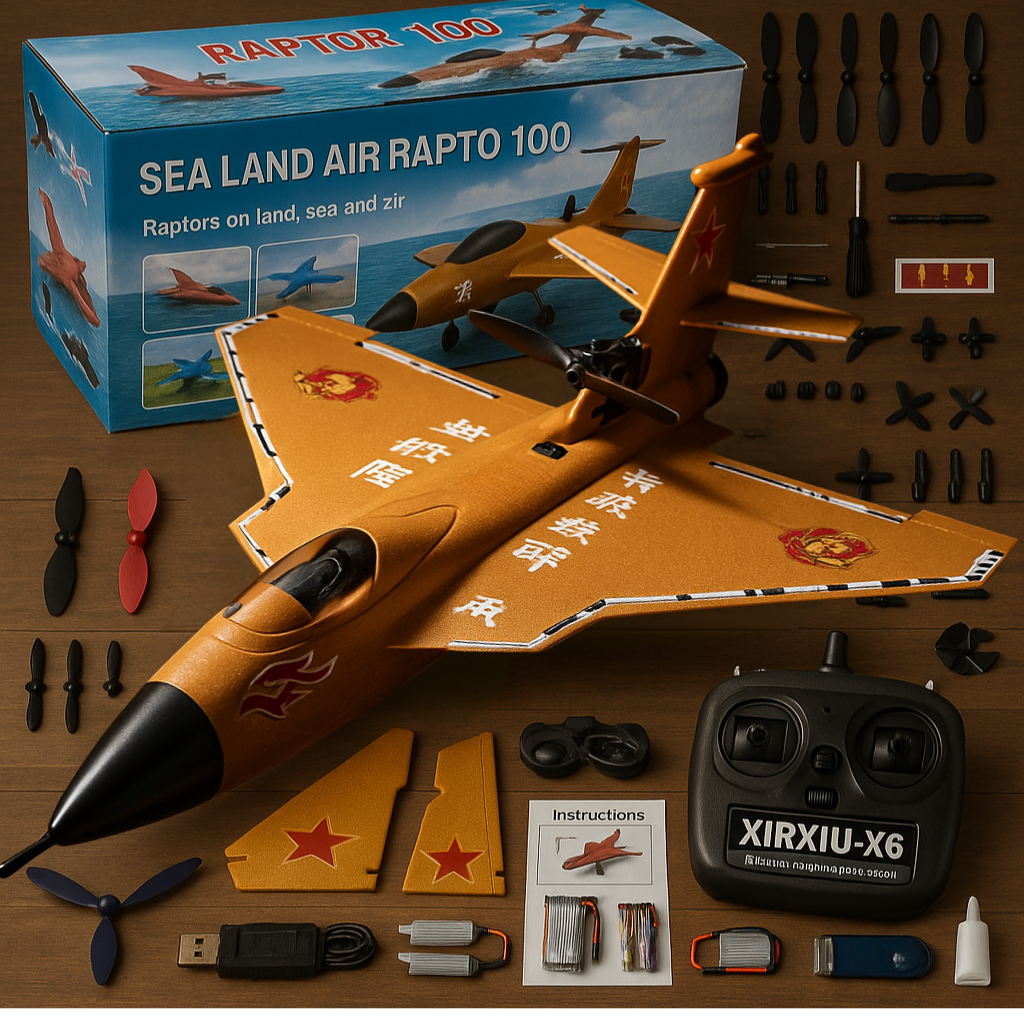 HydroWing™ – The 3-in-1 All-Terrain RC Glider (Limited Edition)
