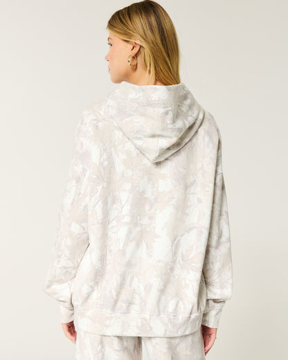 Camo Hoodie & Baggy Jean Set