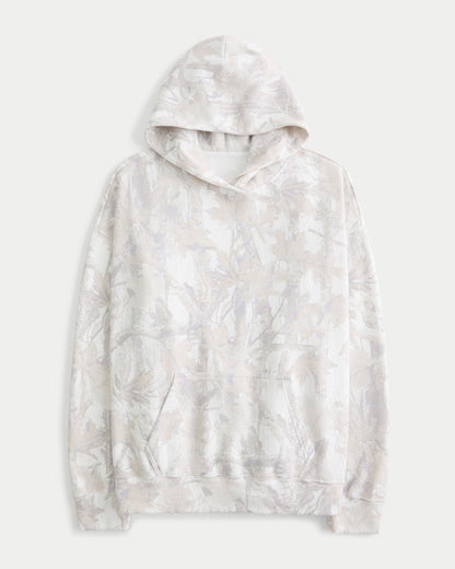 Camo Hoodie & Baggy Jean Set